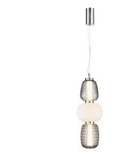 Svietidlá  LED Luster na lanku CARO LED/28W/230V chróm ML0364