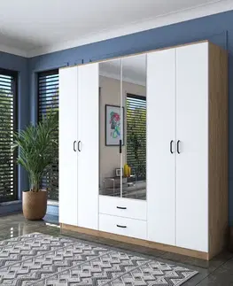 Šatňové skrine Šatníková skriňa BA130 - 3049