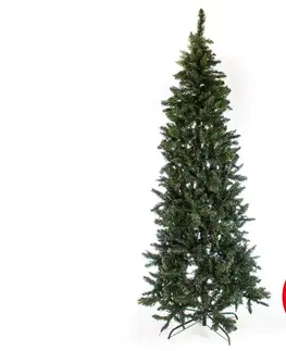 Vianočné dekorácie Eurolamp Vianočný stromček SLIM 210 cm 600-30021