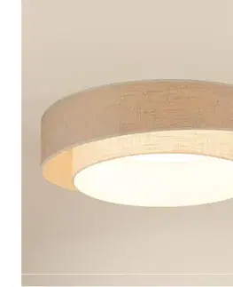 Svietidlá BRILAGI - LED Stropné svietidlo DOVER SHINE LED/26W/230V pr. 60 cm šedá/krémová 608176