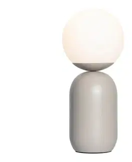 Lampy Nordlux - Stolná lampa NOTTI 1xE14/25W/230V šedá 2011035010