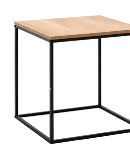 Konferenčné stolíky Odkladací stolík Walnut Black