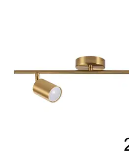 Svietidlá  LED RGBW Stmievateľné bodové svietidlo GOLDIE 2xGU10/4,8W/230V zlaté SA2135+2xAI2382