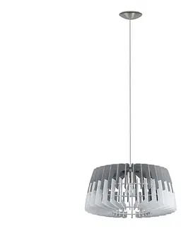 Svietidlá Eglo 32826 - Luster ARTANA 1xE27/60W/230V šedá 480mm 32826