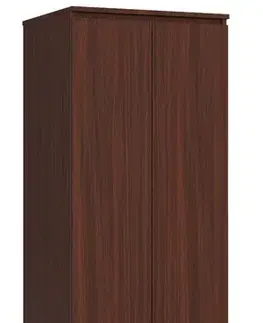 Šatníkové skrine Šatníková skriňa AJA60, wenge