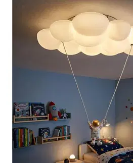Svietidlá BRILAGI - LED detské stropné svietidlo ASTRO LED/77W/230V biela BRLC3324