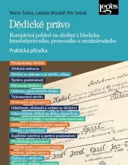 Právo ČR Dědické právo - Martin Šešina,Ladislav Muzikář,Petr Dobiáš