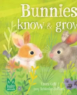 Leporelá, krabičky, puzzle knihy Bunnies Know & Grow - Dr. Laura Gehl