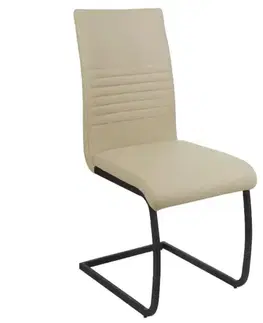 Čalúnené stoličky Stolička Osaka biela 80071-P