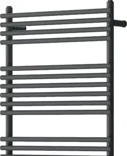 Radiátory do kúpeľne MEXEN - Sol vykurovací rebrík/radiátor 1200 x 600 mm, 658 W, antracit W125-1200-600-00-66