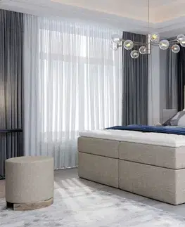 Postele ArtElta Manželská posteľ VIVRE Boxspring | 180 x 200 cm Farba VIVRE: Paros 02