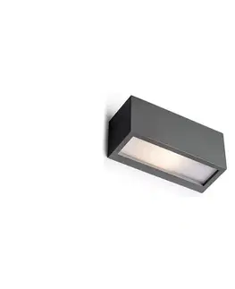 Svietidlá RED - Design -R12559- Vonkajšie nástenné svietidlo DURANT 1xE27/18W/230V IP54 R12559