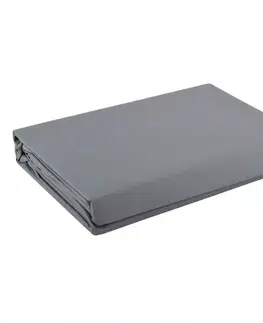 Bytový textil Plachta na posteľ 140x200 sivá