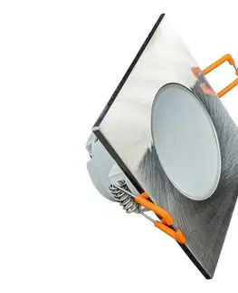 Svietidlá Greenlux LED Kúpeľňové podhľadové svietidlo BONO LED/8W/230V 4000K IP65 chróm 
