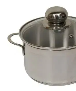 Hrnce SSW Hrniec nerezový s pokrievkou, 3,6L, 20cm, CITY