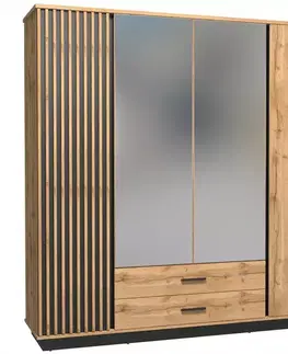 Šatníkové skrine Skriňa Lamelo LA18