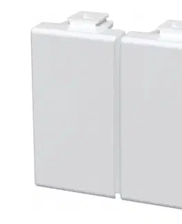 Predlžovacie káble  B.V.  - Koncová krytka 23,4 x 47 mm biela 8433325205782