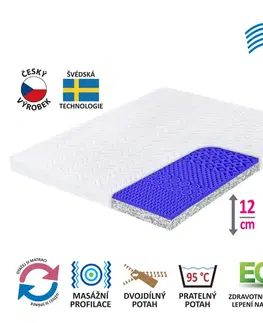 Matrace Matrac s poťahom IDEA REKO 160x200x12
