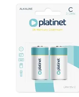 Batérie primárne PLATINET Monočlánok alkalický C/LR14 1,5V, blister 2ks PLATINET,bateria 88143
