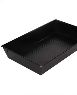 Dekorácie a bytové doplnky Plech 390x235x70 čierny