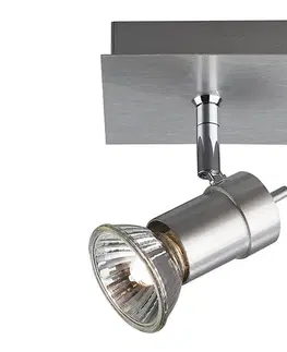Svietidlá Philips 55080/48/PN - Bodové svietidlo TITAN 1xGU10/50W/230V 55080/48/PN