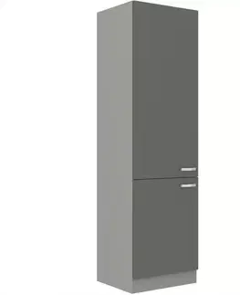 Kuchynské skrinky stojace Kuchynská skrinka Grey 60lo-210 2f
