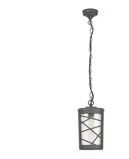Záhradné lampy Rabalux 8743 - Vonkajšie závesné svietidlo PESCARA 1xE27/60W/230V IP44  8743