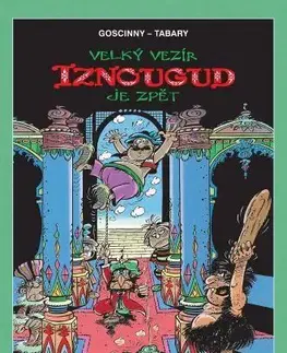 Komiksy Velký vezír Iznougud je zpět (vázané) - René Goscinny