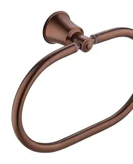 Držadlá k vani OMNIRES - ART LINE držiak uterákov meď retro /ORB/ AL53230ORB