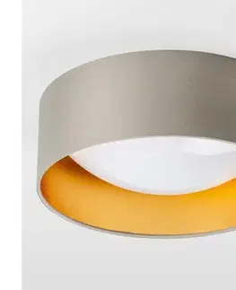 Svietidlá  LED stropné svietidlo LED/12W/230V pr. 32 cm taupe/zlatá 9A22017