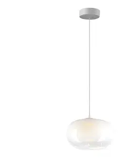 Svietidlá  LED Luster na lanku VASO LED/4W/230V pr. 18 cm biela ML1398