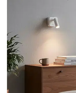 Svietidlá Ideal Lux - LED Nástenné bodové svietidlo BEAN LED/3W/230V CRI 90 biela 260648