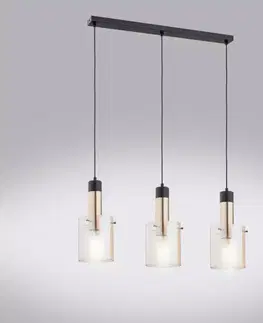 Moderné lampy do obývačky Luster Bella Gold 62168 LW3