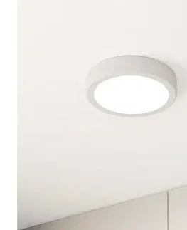 Svietidlá Eglo 900638 - LED kúpeľňové stropné svietidlo FUEVA LED/11W/230V IP44 biela 900638