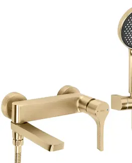 Kúpeľňové batérie REA - Kúpeľňová batéria PREMIUM Maxim Brush Gold REA-B2257