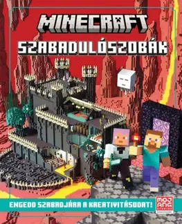 Pre deti a mládež - ostatné Minecraft - Szabadulószobák - Engedd szabadjára a kreativitásod! - Kolektív autorov