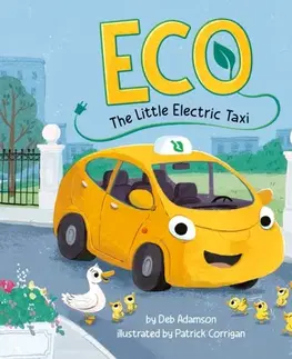 Leporelá, krabičky, puzzle knihy Eco: The Little Electric Taxi - Deb Adamson