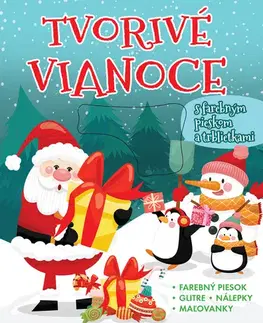 Nalepovačky, vystrihovačky, skladačky Tvorivé Vianoce