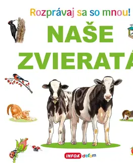 Leporelá, krabičky, puzzle knihy Rozprávaj sa so mnou! Naše zvieratá (SK vydanie)
