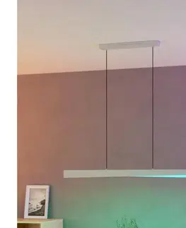 Svietidlá Eglo 901833 - LED RGBW stmievateľný luster na lanku BOLOGNANO-Z LED/19W/230V sivá 901833