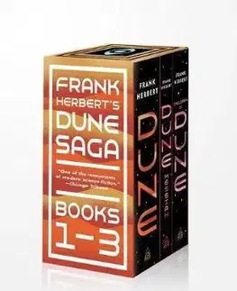 Cudzojazyčná literatúra Frank Herbert's Dune Saga 3-Book Boxed Set - Herbert Frank