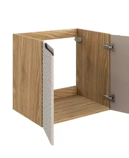 Kúpeľňový nábytok Comad Ocean Beige skrinka 60x46x57 cm dub-béžová OCEAN BEIGE 82-60-2D