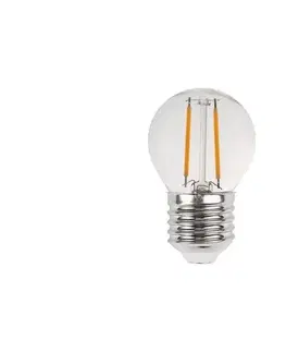 LED osvetlenie  LED Žiarovka FILAMENT G45 E27/2W/230V 3000K ZLF815
