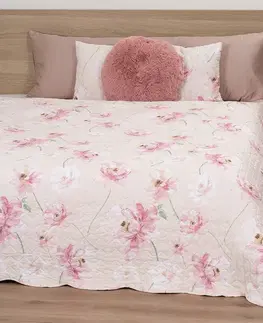 Prikrývky 4Home Prehoz na posteľ Pink romance, 220 x 240 cm + 2x 40 x 40 cm