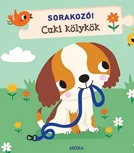 Leporelá, krabičky, puzzle knihy Sorakozó! - Cuki kölykök