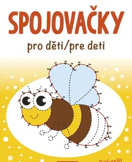 Nalepovačky, vystrihovačky, skladačky Spojovačky pro děti/pre deti - žlutý sešit (cz/sk vydanie)
