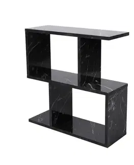 Konferenčné stolíky Odkladací stolík Life Black Marble