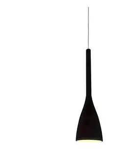Svietidlá Ideal Lux - Luster 1xE14/40W/230V čierna