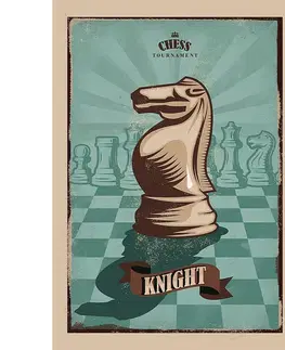 Obrazy Plátno maľba Vintage Chess I