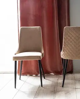 Jedálenské zostavy Jedálenská stolička PIANO B VELVET Signal